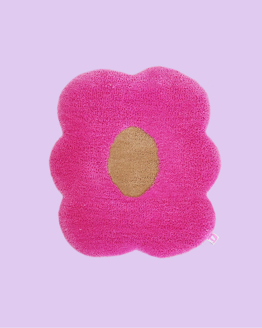 Rug Small - Bubbly Pink & Beige