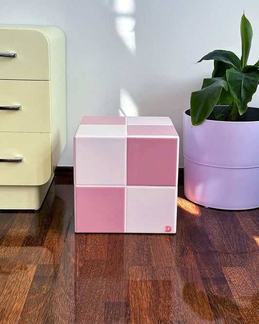 Cube - Rose Pink & Blush